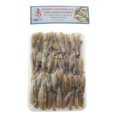 Sunny Seafood Cleaned Headless Pale Rasbora Fish 400g